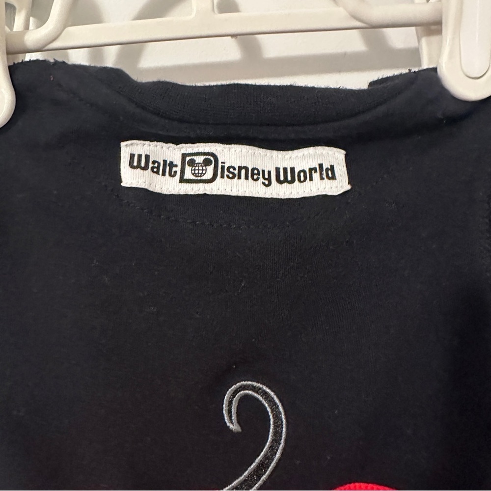 Disney Mickey Mouse Black and Red Bodysuit Size 3 Months Baby - Picture 7 of 9